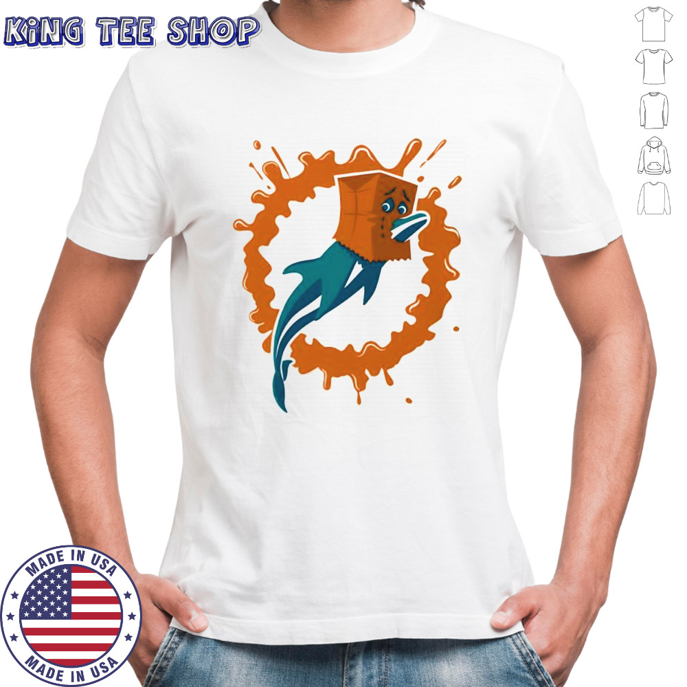 Paper Bag dolphin shirt