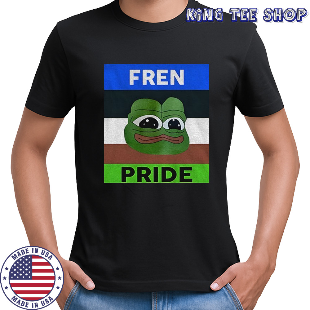 Pepe frog deluxe fren pride shirt