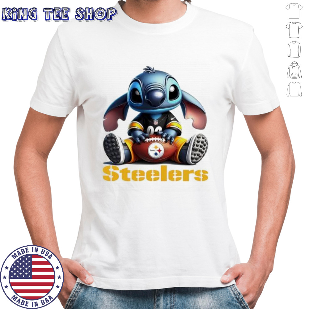 Pittsburgh Steelers NFL Stitch Cartoon Football shirt
