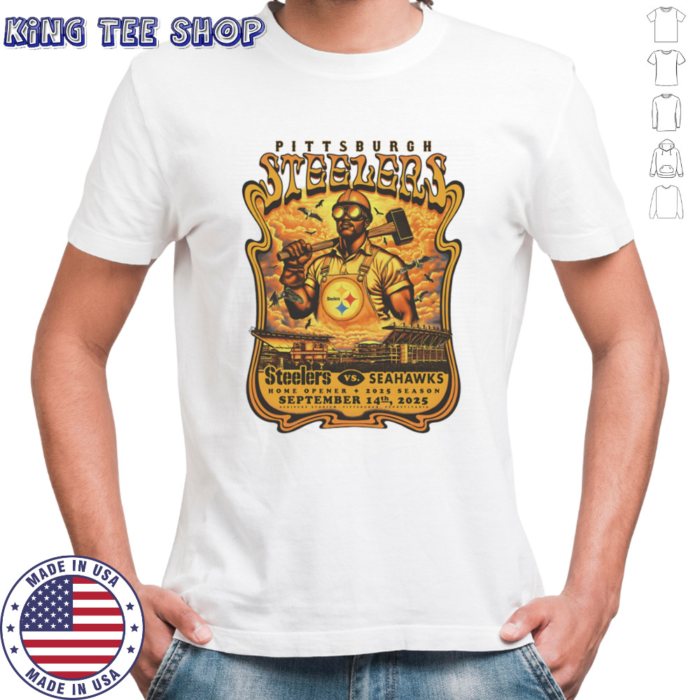 Pittsburgh Steelers vs Seahawks Home Opener 2025 Season shirt