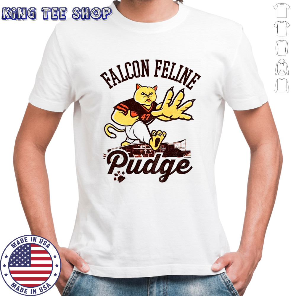 Pudge the Cat Falcon Feline Pudge shirt