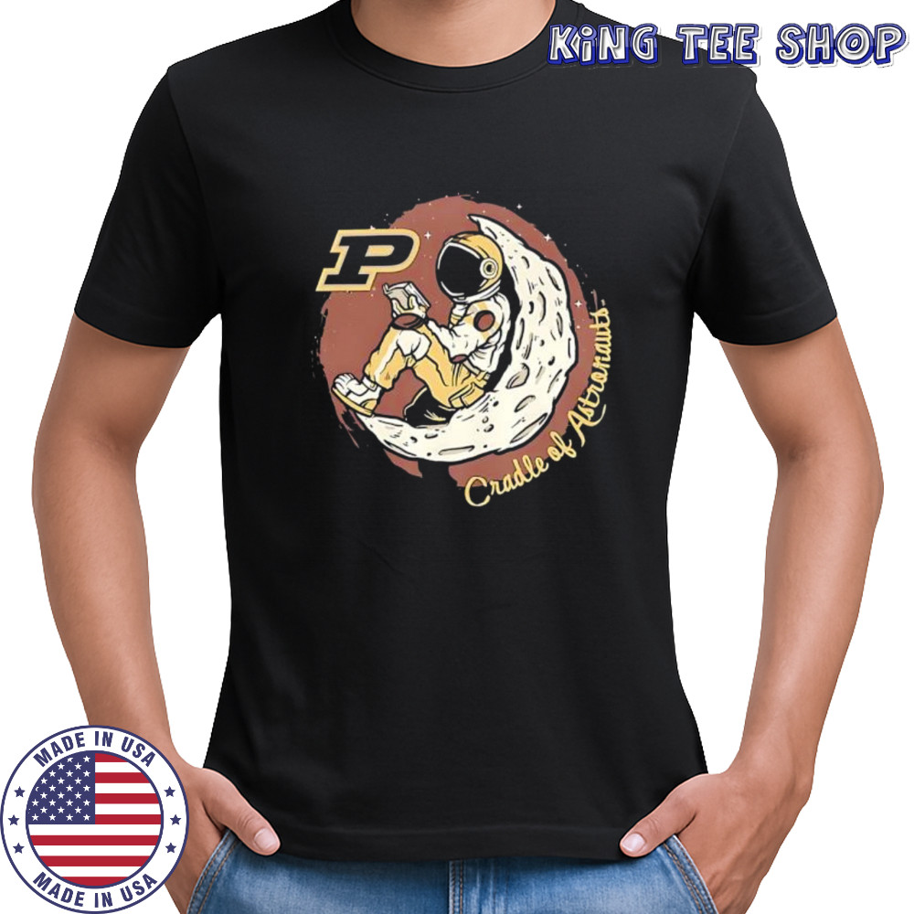 Purdue Cradle of Astronauts astronaut sitting shirt