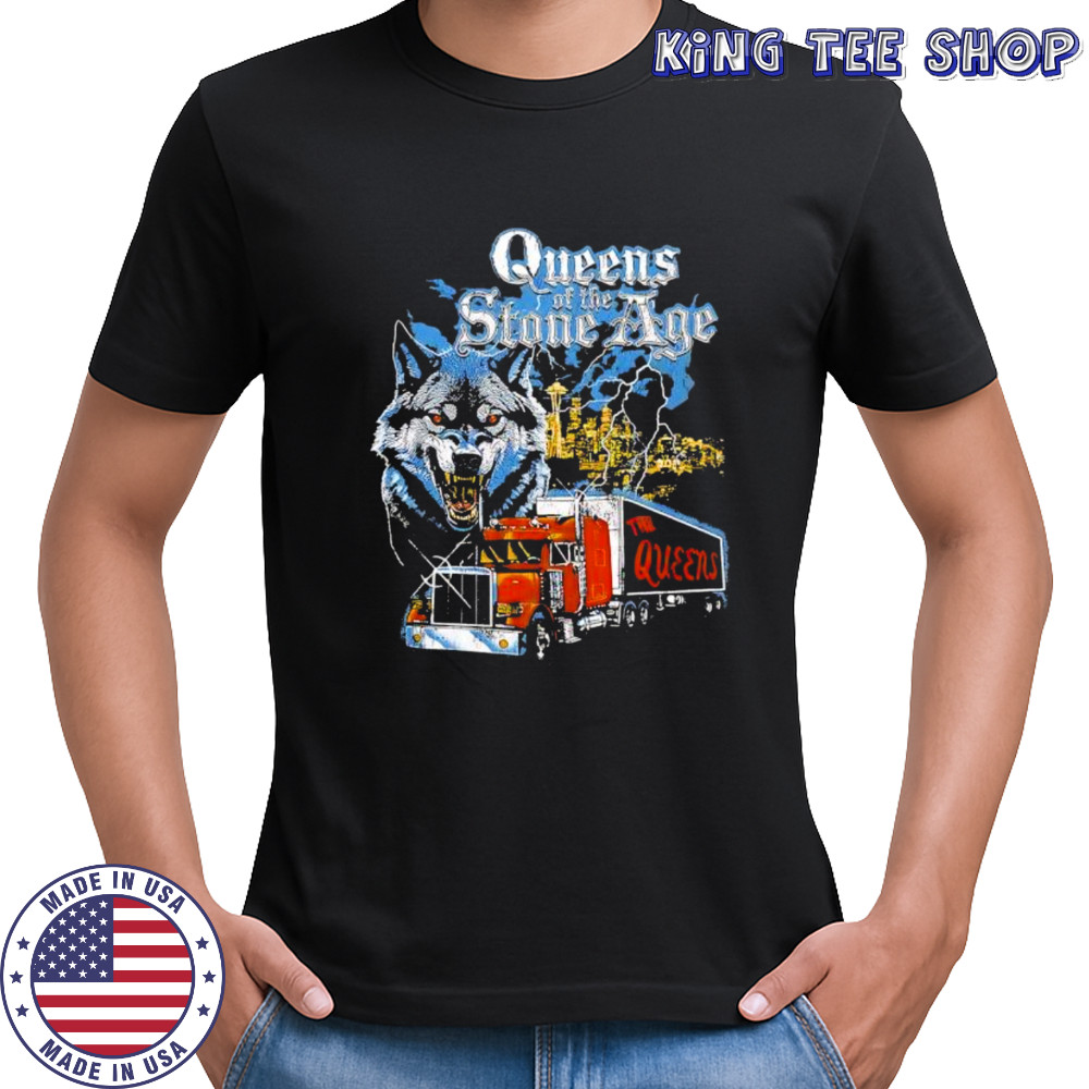 Queens of the Stone Age Werewolf Truck Seattle Lightning shirt