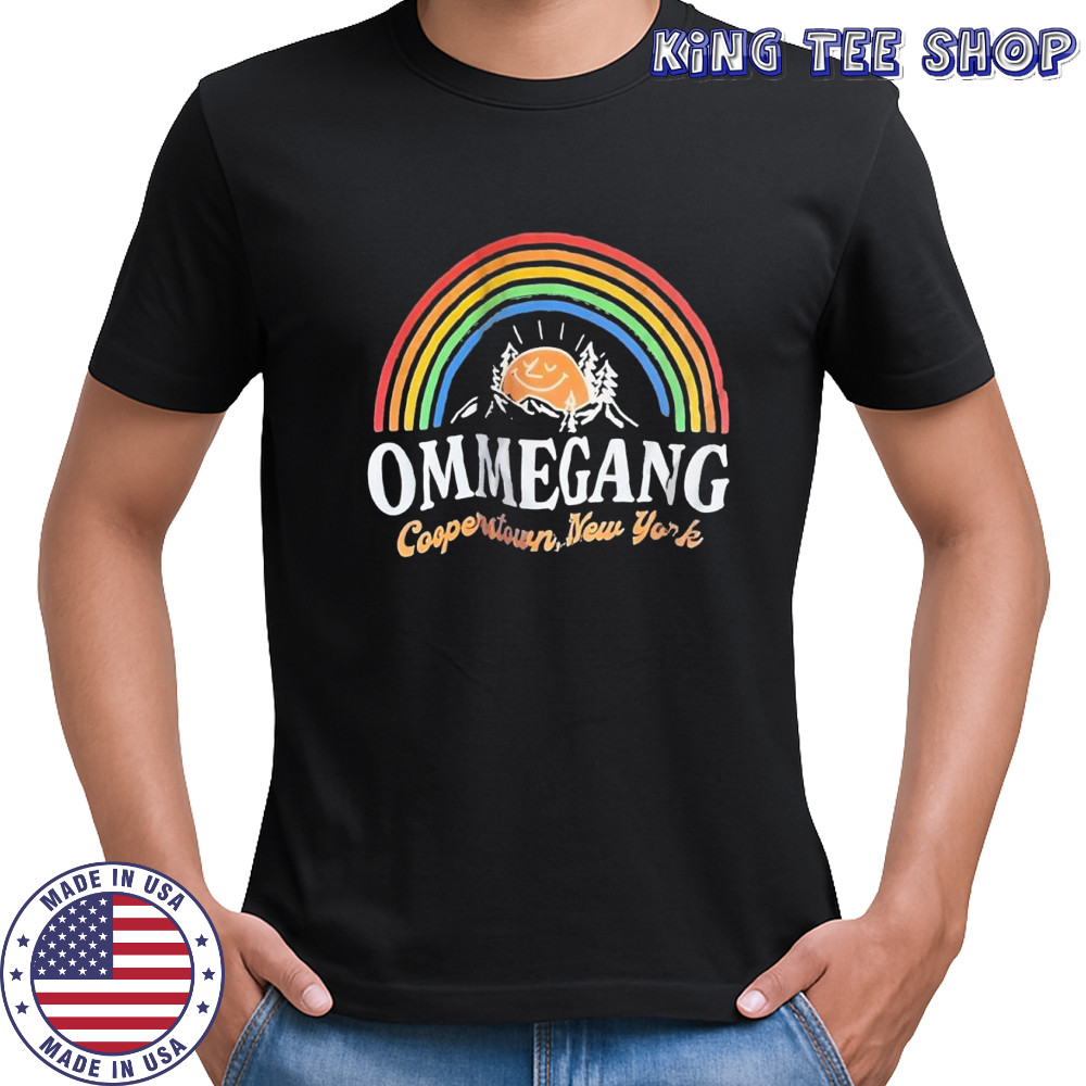 Rainbow ommegang cooperstown New York shirt