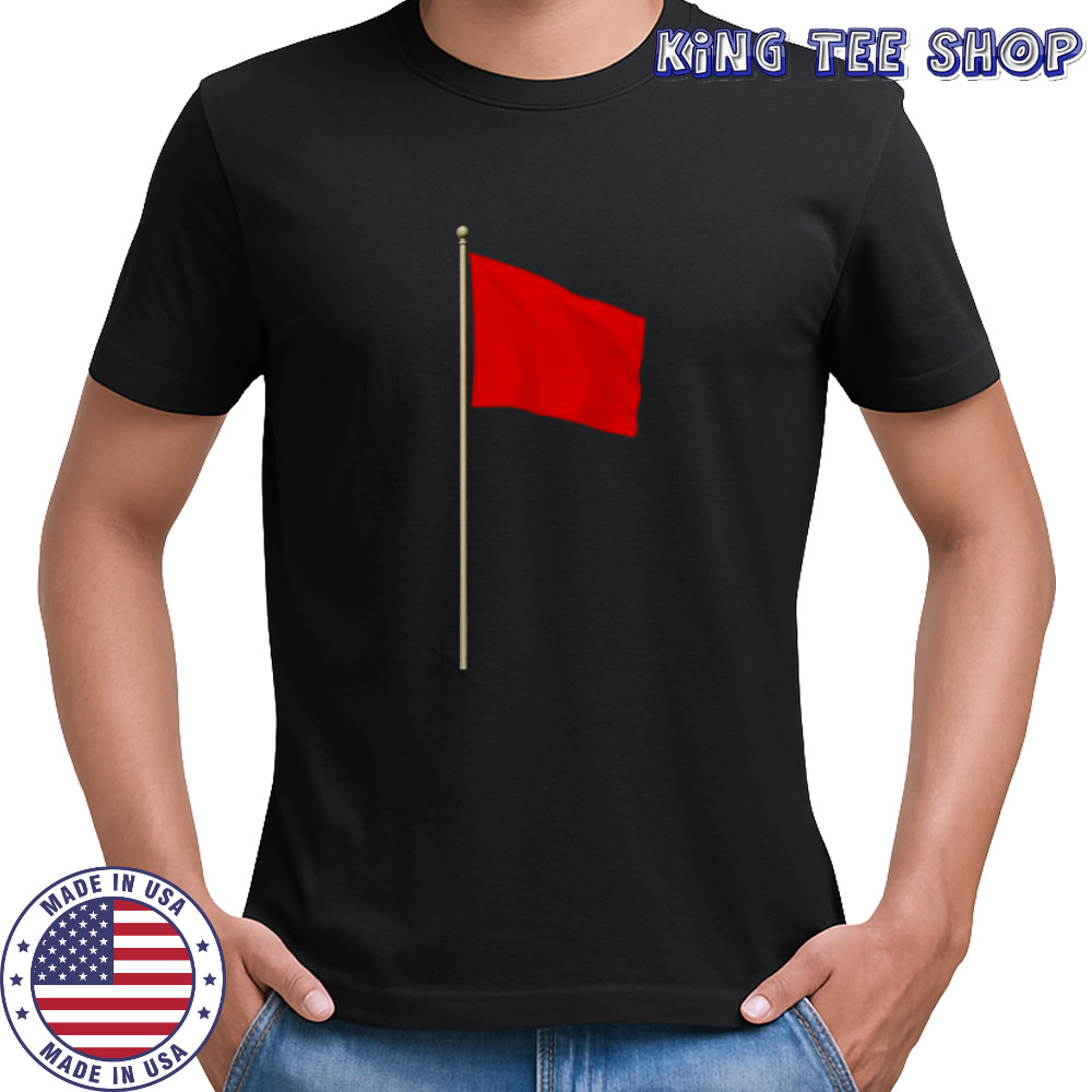 Red flag shirt