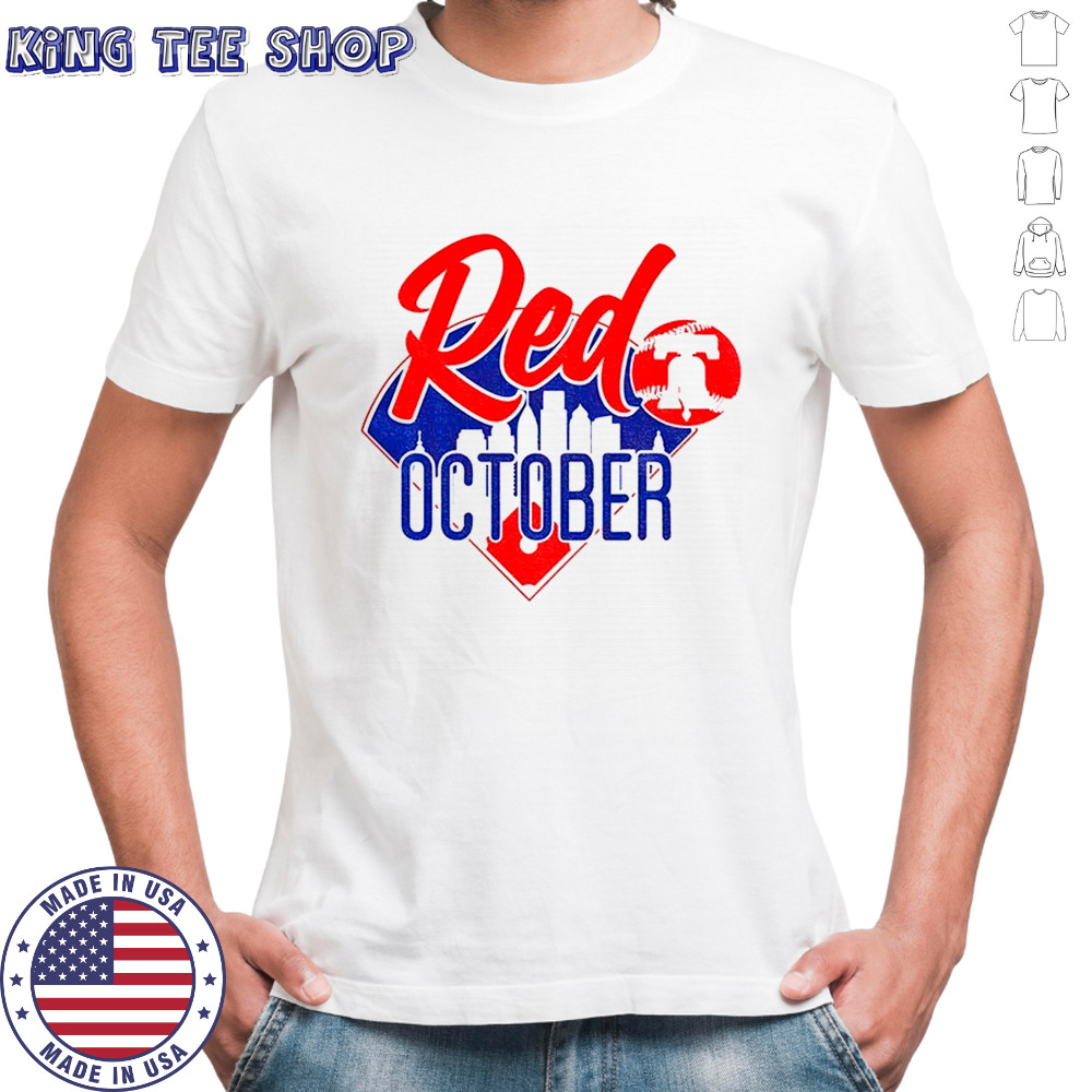 Red October Philly Baseball MLB 2025 shirt
