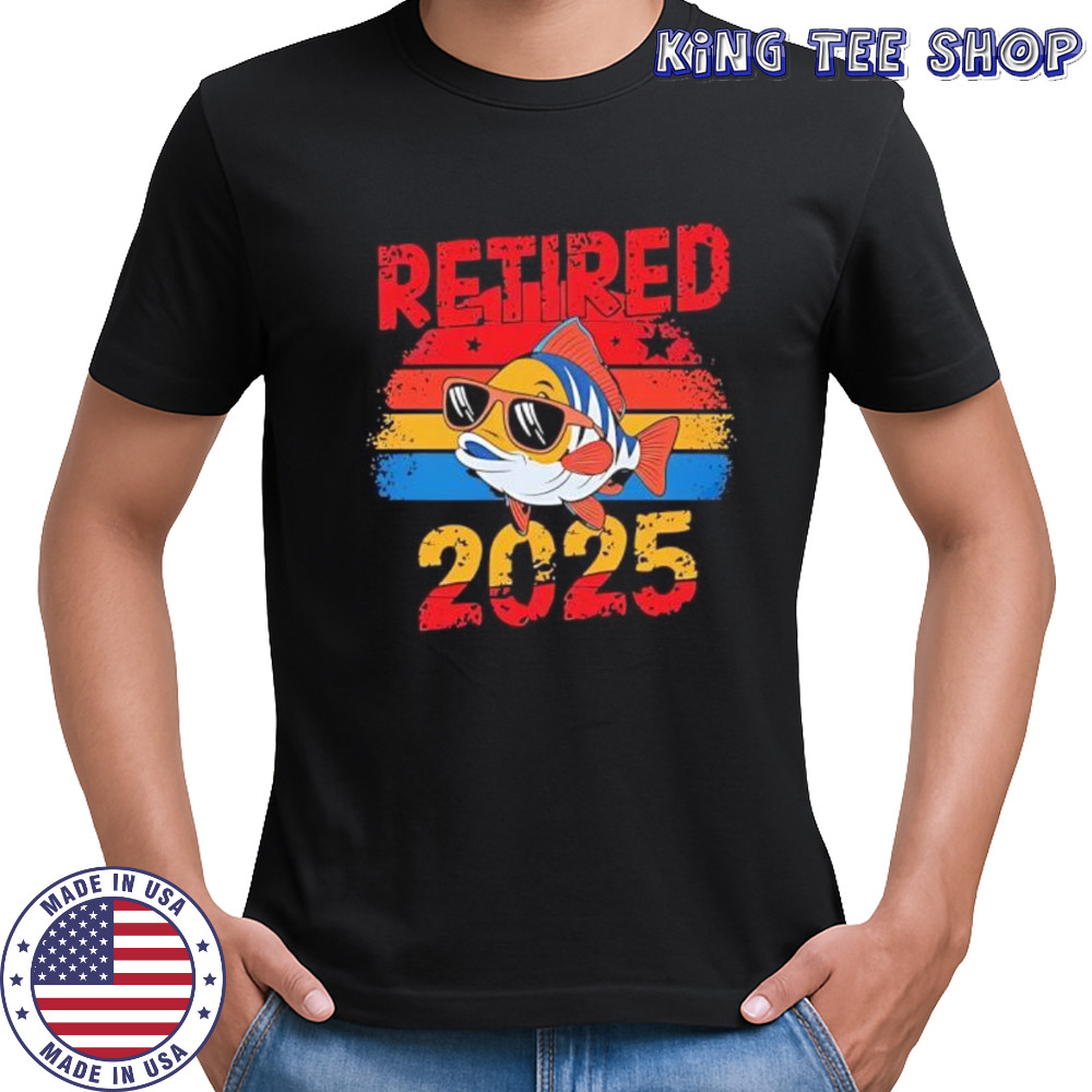 Retired 2025 Fishing shirt