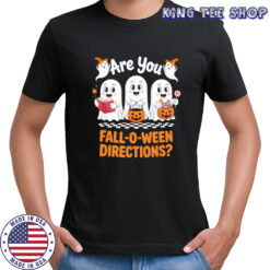 Retro are You Fall O Ween Directions Funny Teacher Halloween shirt