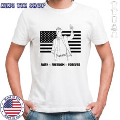 R.I.P Charlie Kirk freedom is not free flag shirt