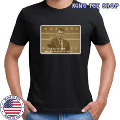 RIP Political Awareness Charlie Kirk T-Shirt