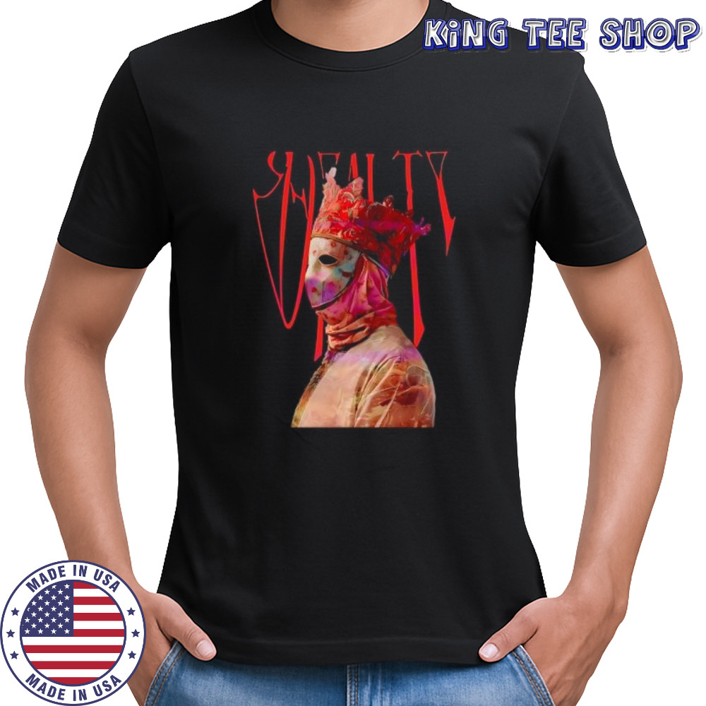 Royalty Masked Monarch Crown Dark Art shirt