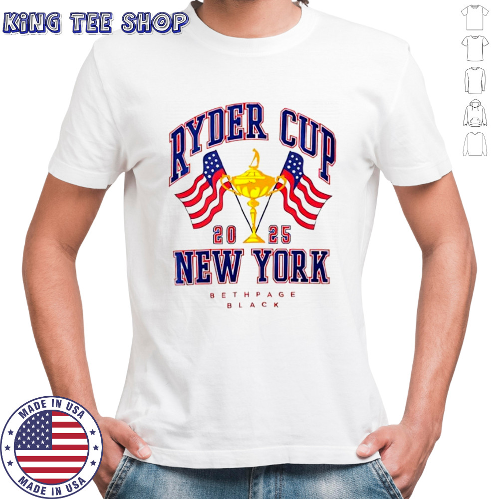 Ryder Cup Golf New York 2025 shirt