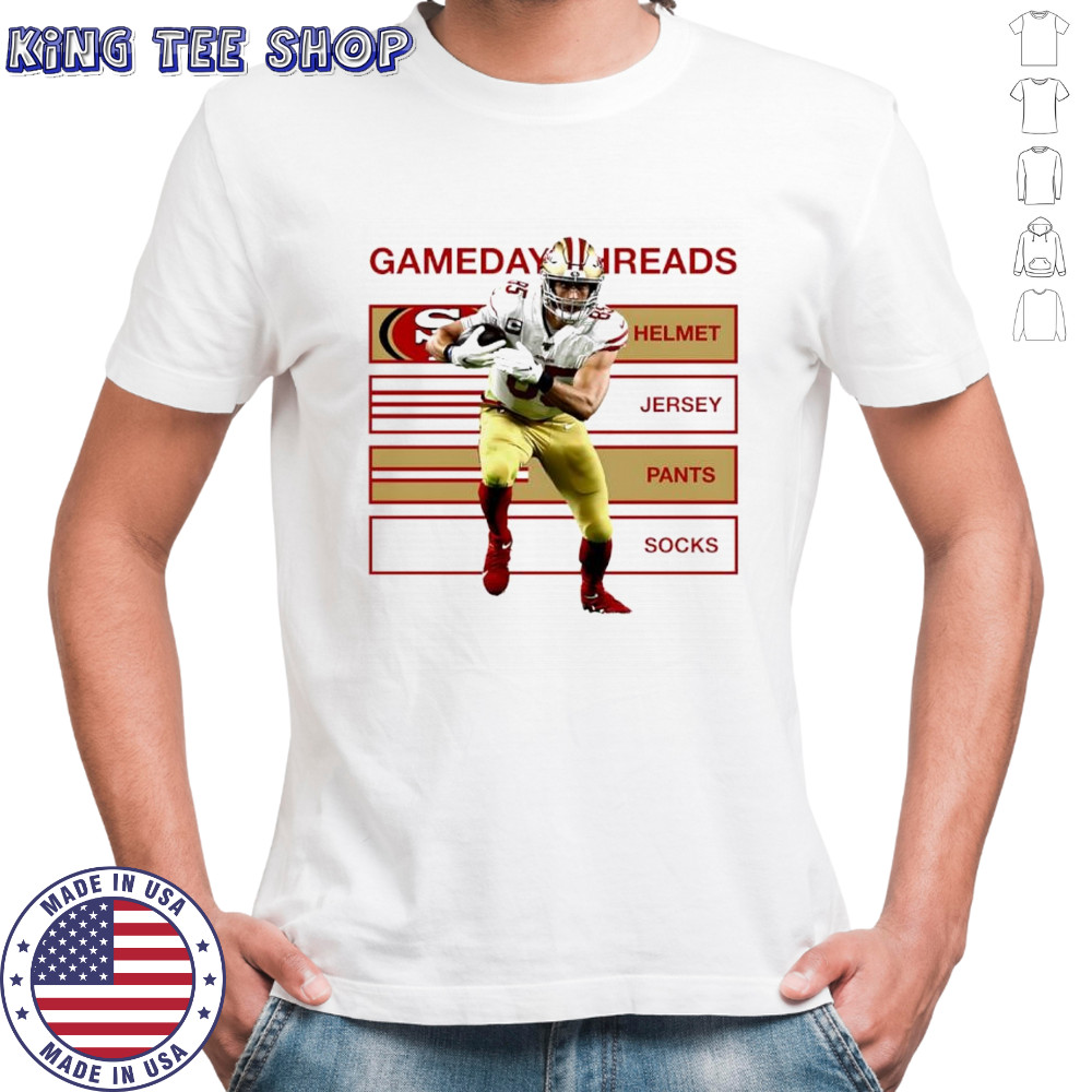 San Francisco 49ers 2025 gameday threads shirt