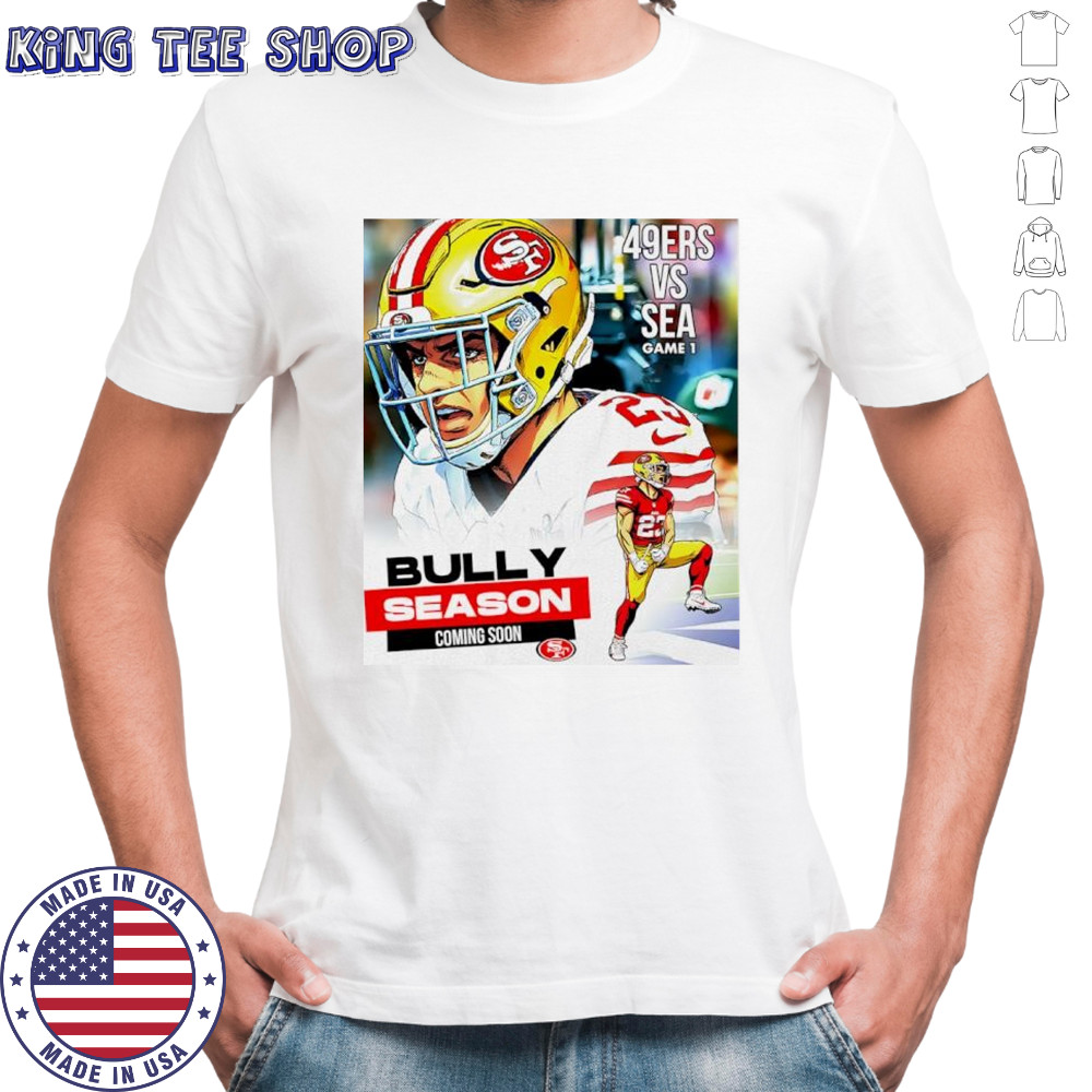 San Francisco 49ers vs Seattle Seahawks football graphic shirt