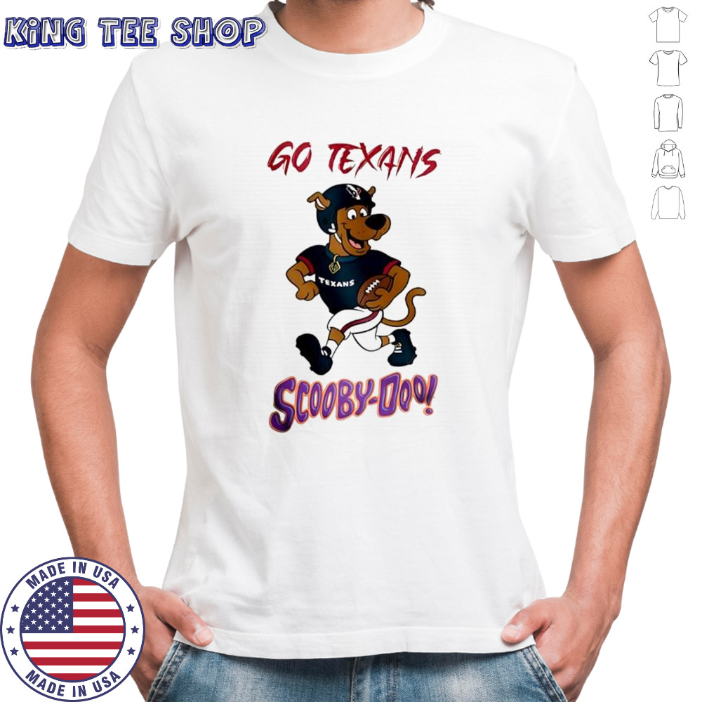 Scooby-Doo x Houston Texans football go Texans shirt