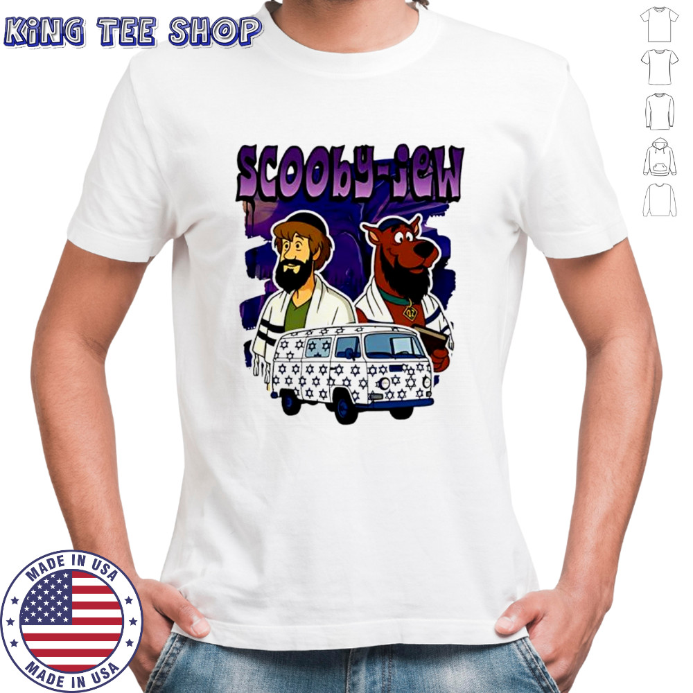 Scooby Jew Doo and Shaggy Rogers parody cartoon character shirt