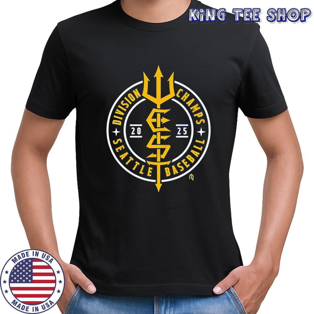 Seattle Mariners baseball division Champs 2025 season logo shirt
