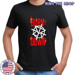 Seth Rollins burn it down shirt