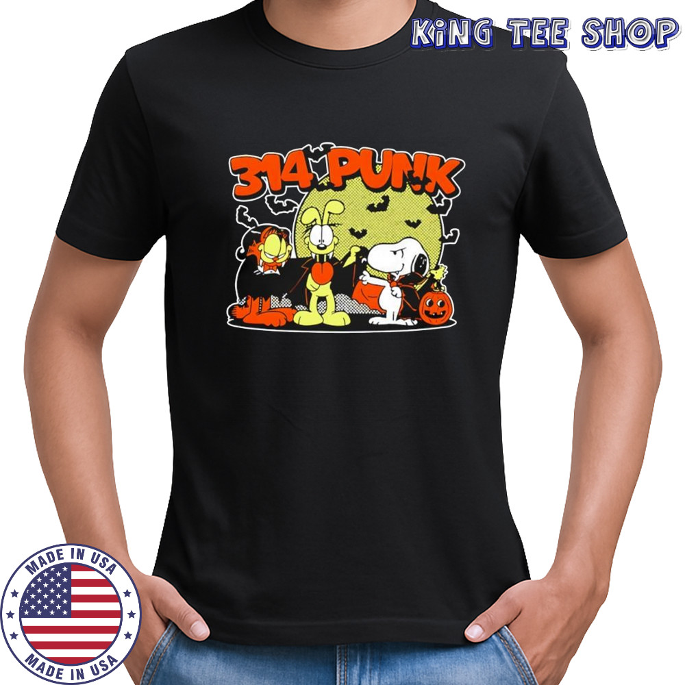 Snoopy Garf Odie 314 Punk Halloween 2025 shirt