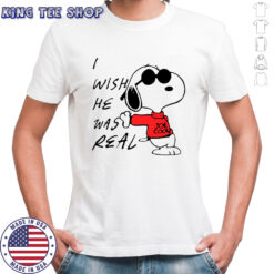 Snoopy i wish he was real Joe Cool shirt