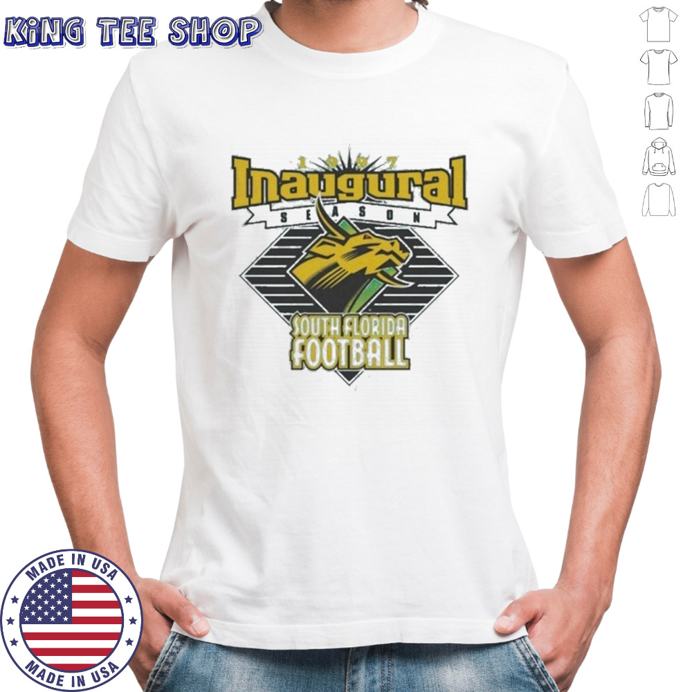 South Florida Bulls Football 1997 Inaugural Season T-shirt