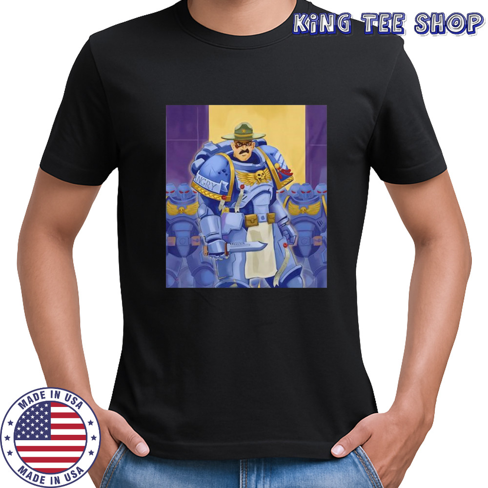 Space Marine Drill Marine shirt