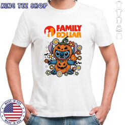 Stitch Halloween with Family Dollar shirt