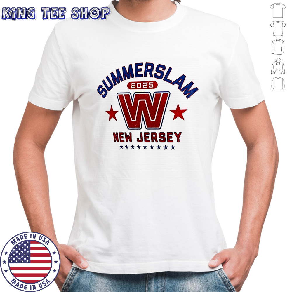SummerSlam 2025 New Jersey WWE shirt