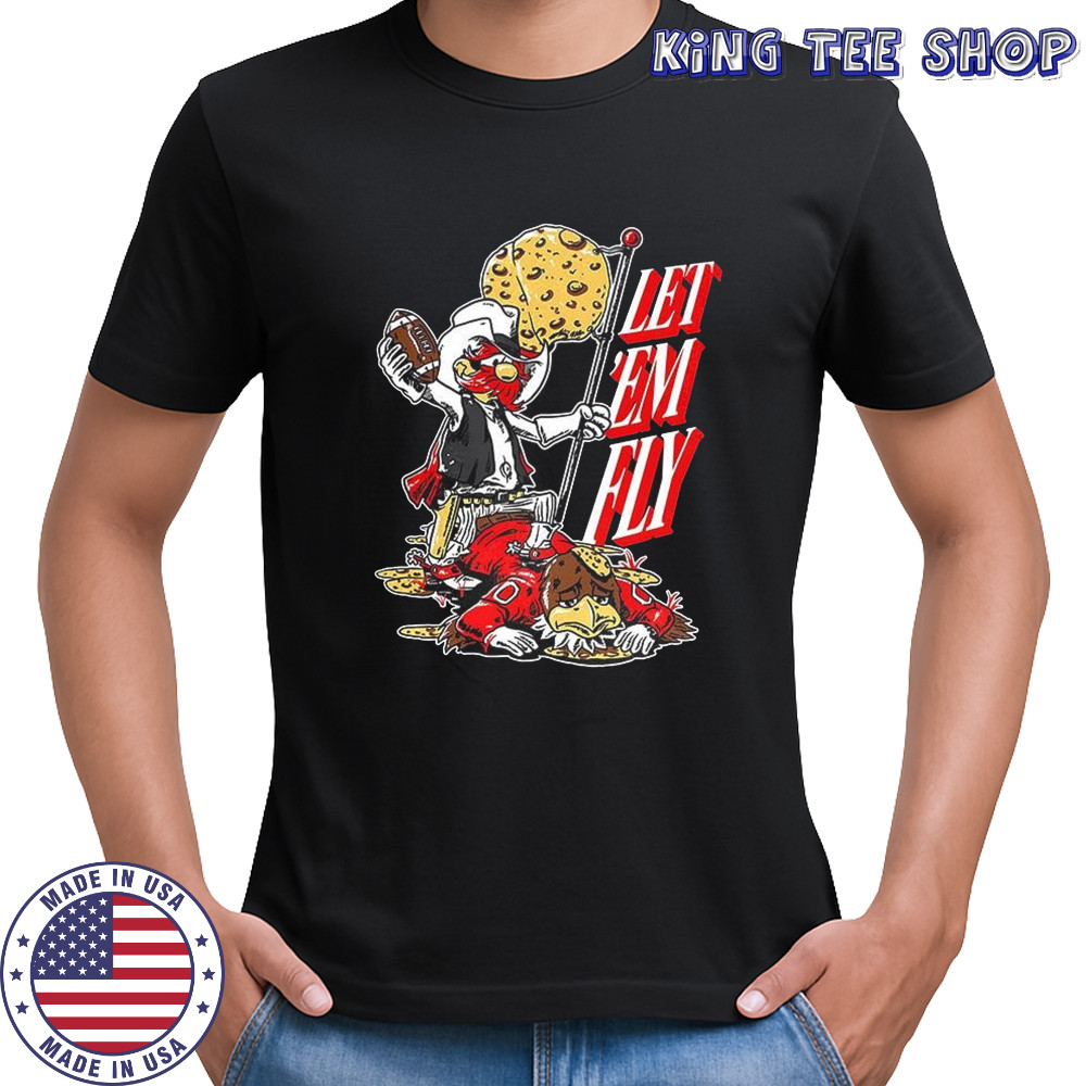 Texas Tech Red Raiders vs Utah Utes Let ’em fly shirt