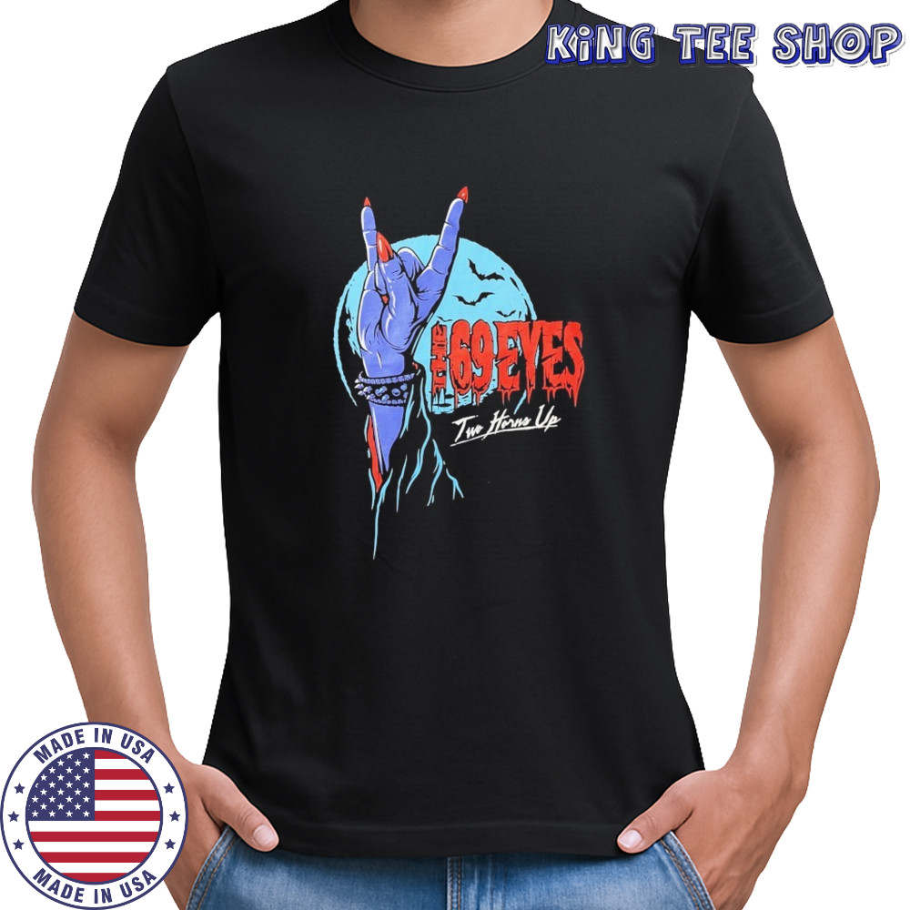 The 69 Eyes Two Horns Up T-shirt