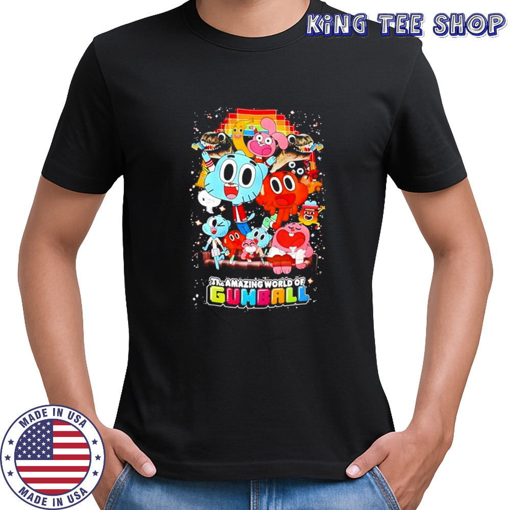 The Amazing World of Gumball poster shirt