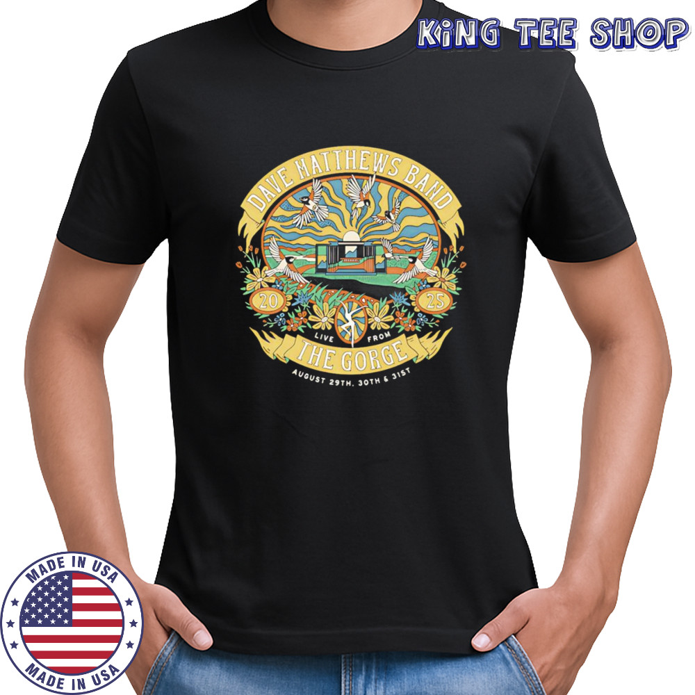 The Gorge 2025 Dave Matthews Band shirt
