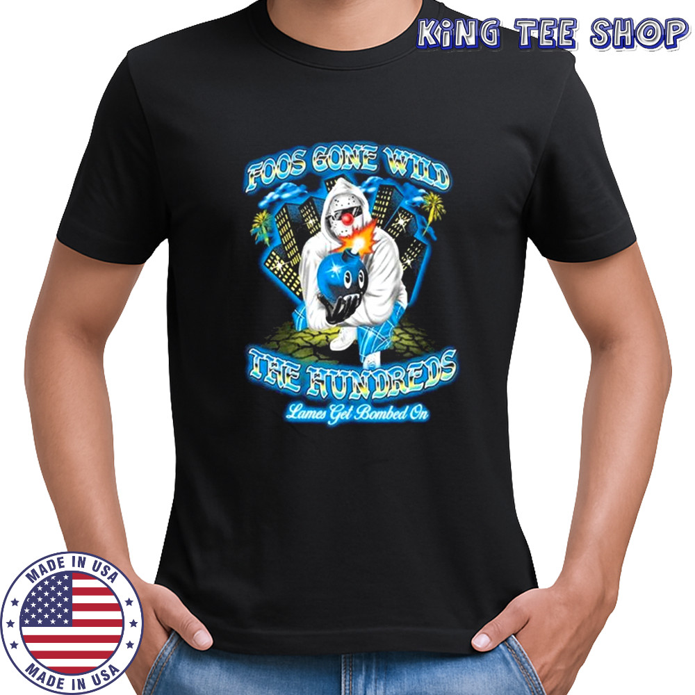 The Hundreds Adam Bomb X Foos Gone Wild Bombed On Shirt