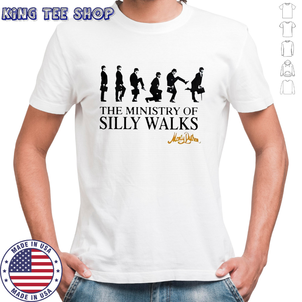 The ministry of silly walks shirt
