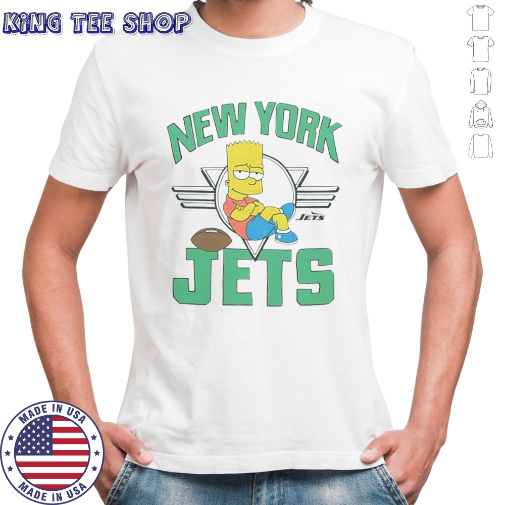 The Simpsons Bart X New York Jets T-Shirt