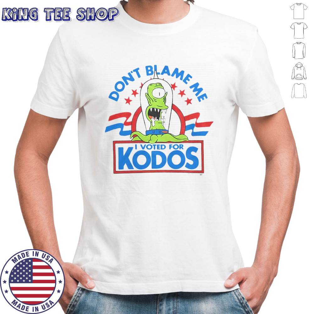 The Simpsons Don’t Blame Me I Voted For Kodos T-Shirt