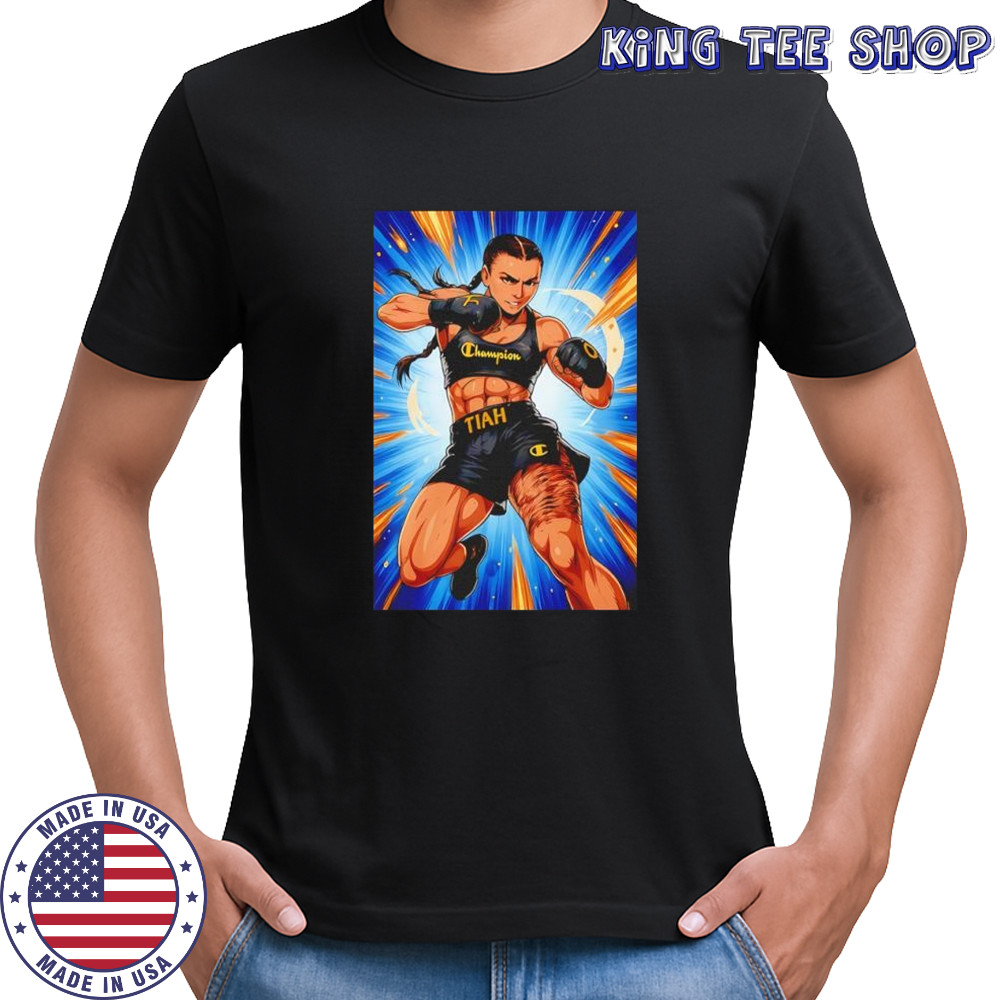 Tiah-Mai Ayton Champion Comics shirt