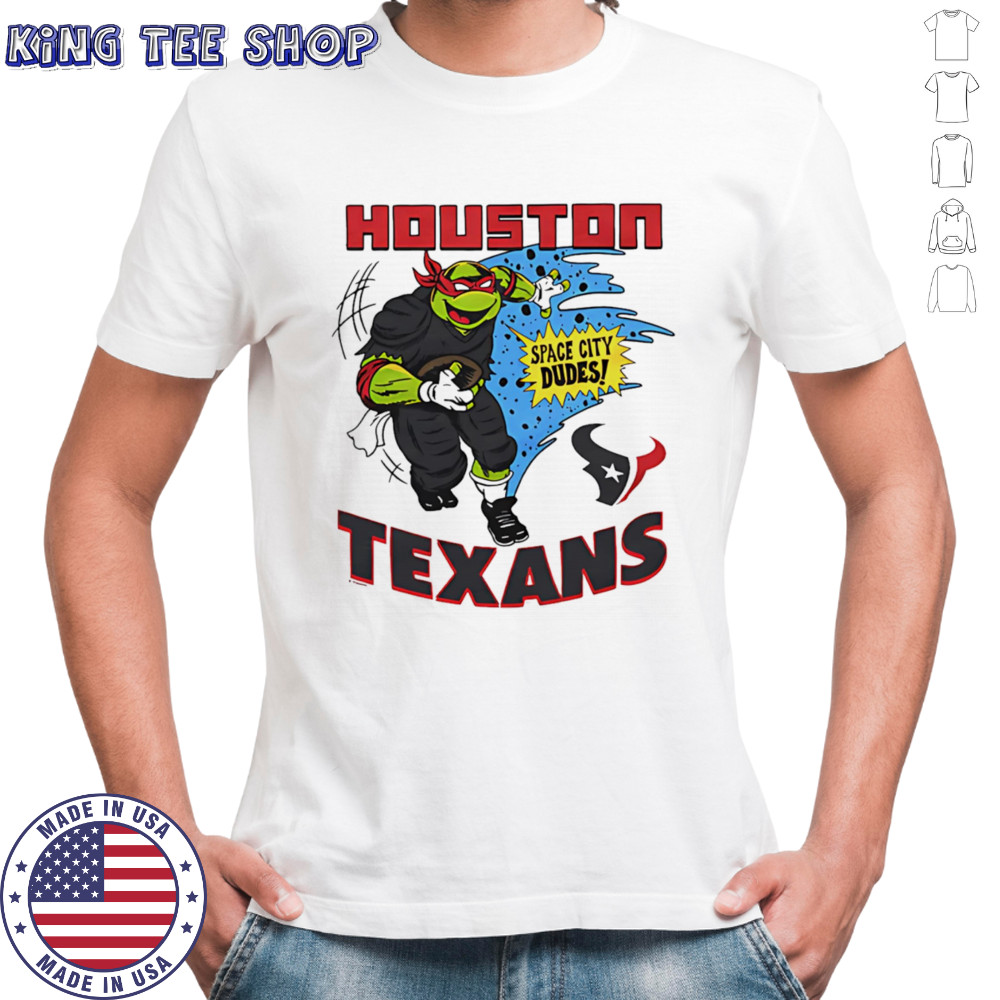 TMNT Raphael x Houston Texans shirt