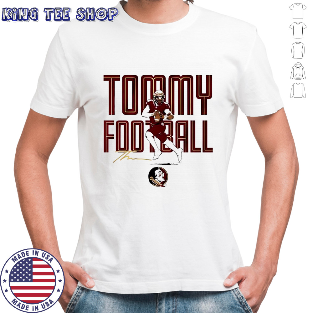 Tommy Castellanos Tommy FSU Football signature shirt