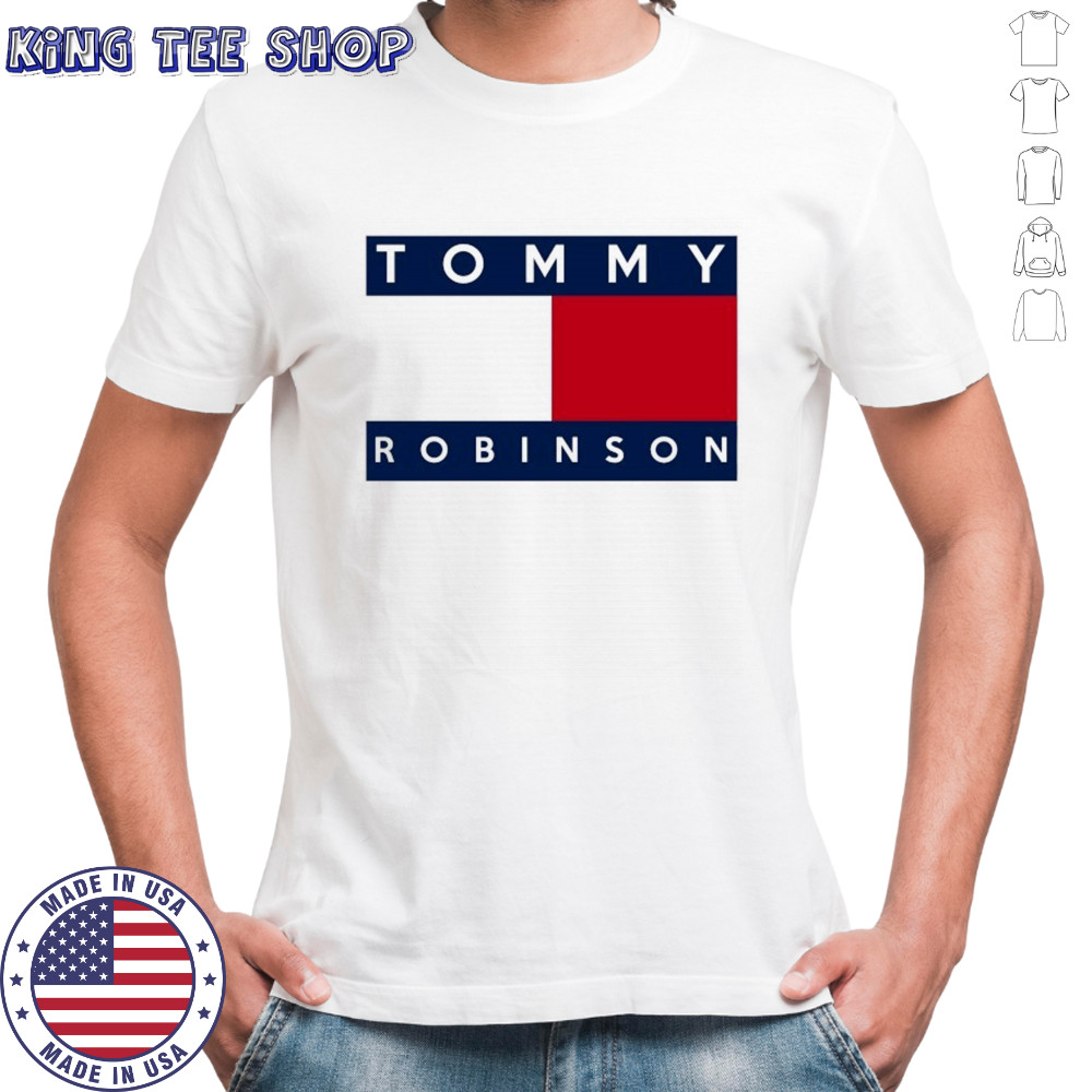 Tommy Robinson Texas Flag T-shirt
