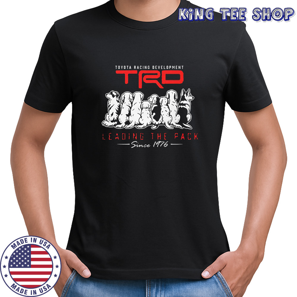 Toyota Racing Development Leading the Pack dog shirt