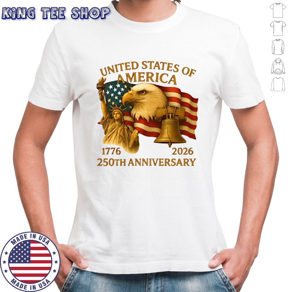United States of America 1776 2026 250th anniversary birthday shirt