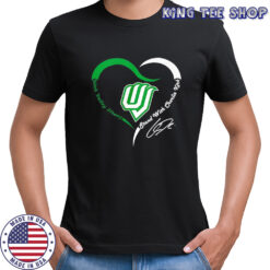 Utah Valley University Stand with Charlie strong heart signature memorial shirt