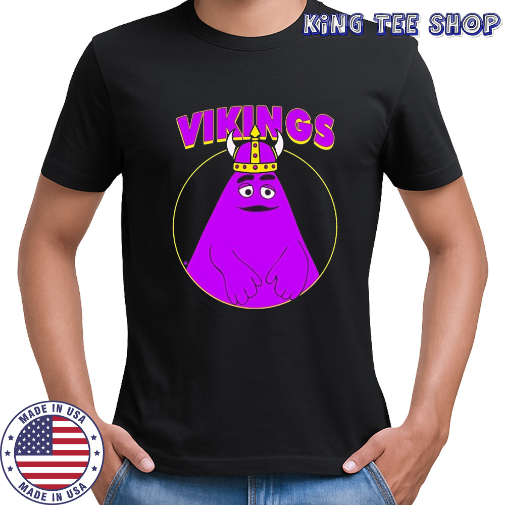 Vikings Grimace shirt