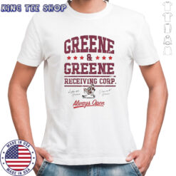 Virginia Tech football Greene & Greene Receiving Corp Always Open signatures graphic shirt
