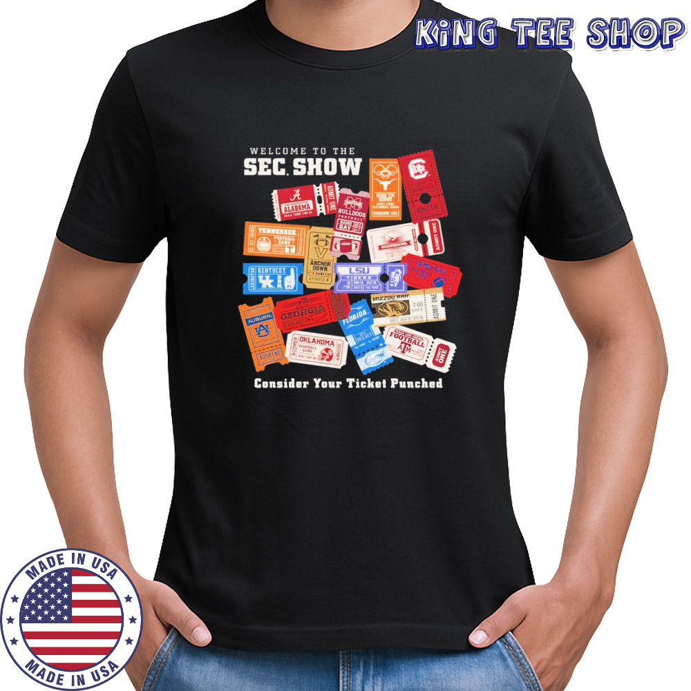 Welcome to the SEC show retro shirt