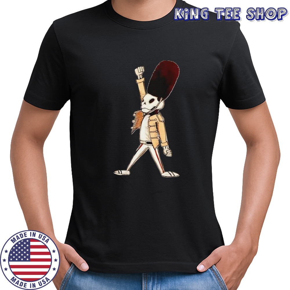 Wembley pose Freddie Mercury shirt