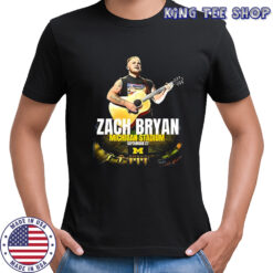 Zach Bryan The Quittin’ Time Tour 2025 Michigan Stadium shirt