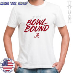 2025 Bowl Bound Alabama Football logo shirt