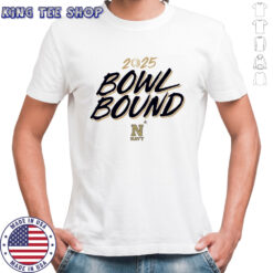 2025 Bowl Bound Navy Midshipmen logo shirt